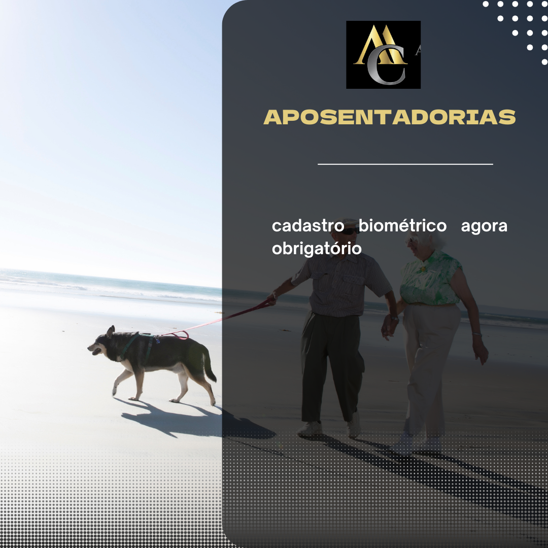 Cadastro biométrico passa a ser obrigatório para novos pedidos de benefícios no INSS.